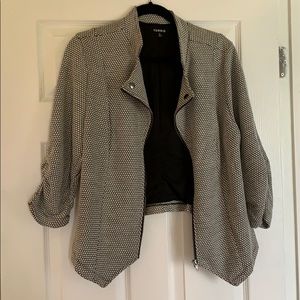 3/4 Sleeve Moto Jacket